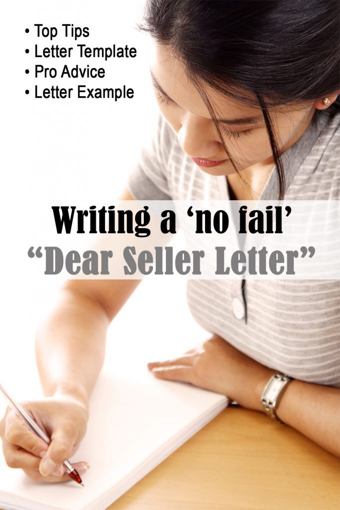 Writing an offer letter to the seller